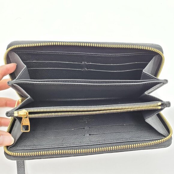 Louis Vuitton Empreinte Zippy Black Wallet 385-070824 - Picture 9 of 13